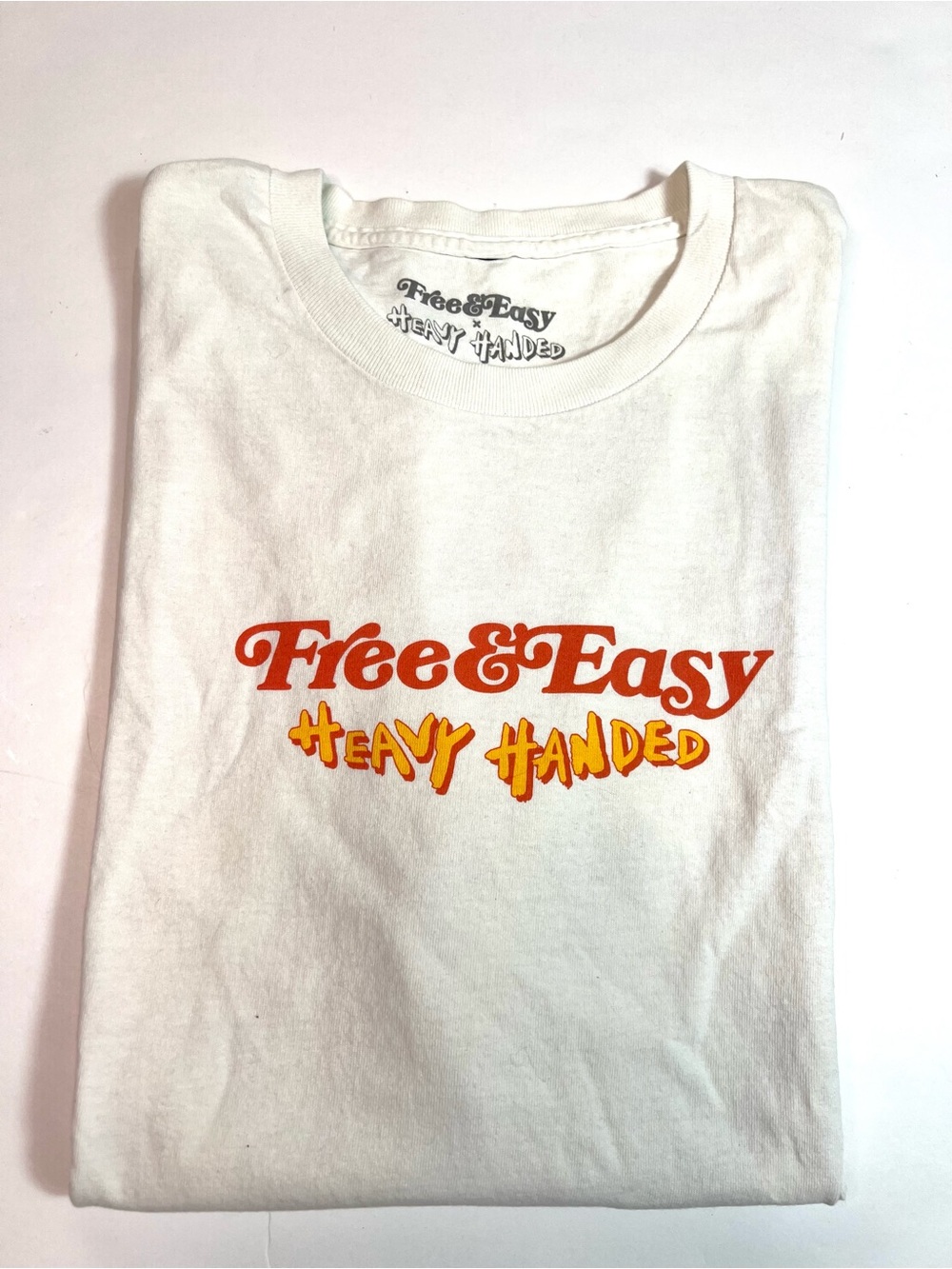 Free & Easy x Heavy Handed Short Sleeve Tee Size XL - Picture 7 of 8